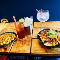 Mac’n Cheese and loaded nachos  at Plant Base in Lisbon