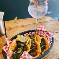 Cactus 🌵 tacos and gin&tonic at Plant Base in Lisbon
