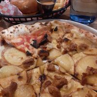 Potato & Beyond pizza at Plant Base in Lisbon