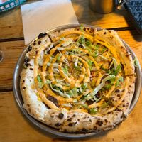 Bigger than Mac pizza at Plant Base in Lisbon