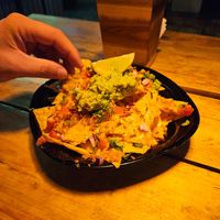 Starter: Nachos with guacamole 😍 at Plant Base in Lisbon