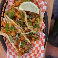 Tacos at Plant Base in Lisbon