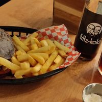 Special burger at Plant Base in Lisbon