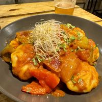 Chili momo   at Plant Base in Lisbon
