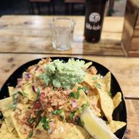 Nachos at Plant Base in Lisbon