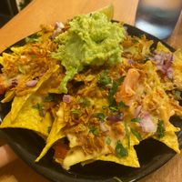 Nacho plate at Plant Base in Lisbon