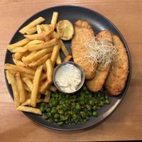 Fish and Chips 🤤.  at Plant Base in Lisbon