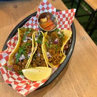 Chorizo Tacos  at Plant Base in Lisbon