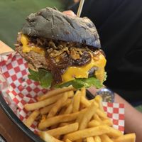 Special burger  at Plant Base in Lisbon