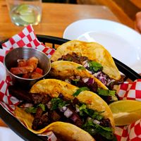 Seitanitas tacos at Plant Base in Lisbon