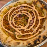 Chorizo and Chipotle (13€) at Plant Base in Lisbon