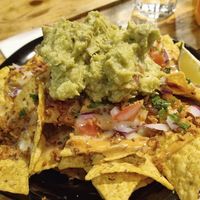 Nachos (wow) at Plant Base in Lisbon