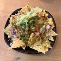 Loaded nachos   at Plant Base in Lisbon