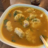 Spicy momos   at Plant Base in Lisbon