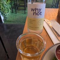 Balanced and cool lemonade options (also tried the pomegranate & cucumber which tasted like a fancy virgin cocktail) at Plant Base in Lisbon