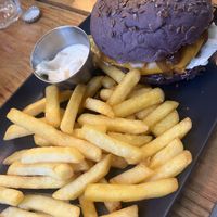 special burger  at Plant Base in Lisbon