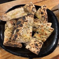 Garlic bread  at Plant Base in Lisbon