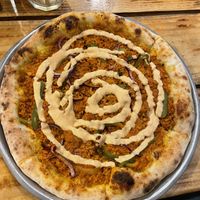 Chorizo pizza   at Plant Base in Lisbon