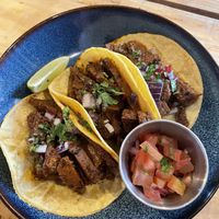 Seitan tacos  at Plant Base in Lisbon