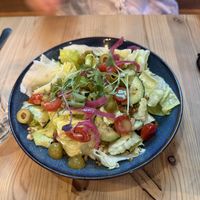 Salad  at Plant Base in Lisbon