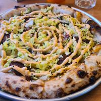 Big Mac Pizza at Plant Base in Lisbon