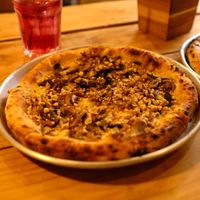 Fungi Pizza at Plant Base in Lisbon