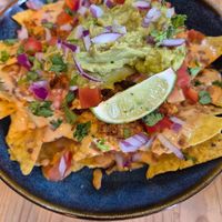 Nachos at Plant Base in Lisbon