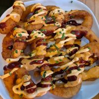 Onion rings at Plant Base in Lisbon