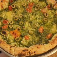 Pizza at Plant Base in Lisbon