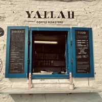 The outside   at Yallah Coffee Kiosk in St Ives