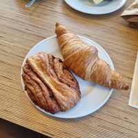 Schokofranzbrötchen & -croissant (vegan) at denn's Biomarkt in Cloppenburg