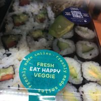Vegan sushi at FRA - REWE City - T1 in Frankfurt