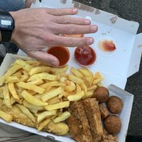  Vegan mixed box (Special) at The Little Fish and Chip Shop in Brighton