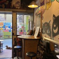 Interior  at Cat Bar in Barcelona