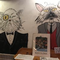 Interior at Cat Bar in Barcelona