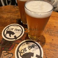 Beers  at Cat Bar in Barcelona