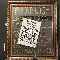 Sandwiches  at Cat Bar in Barcelona