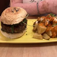 Crazy catburger   at Cat Bar in Barcelona