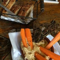 Hummus at Cat Bar in Barcelona