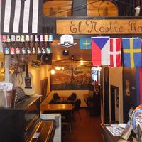 Decor at Cat Bar in Barcelona