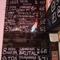 Beer on tap at Cat Bar in Barcelona