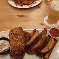 Tof-ish and chips at Cat Bar in Barcelona