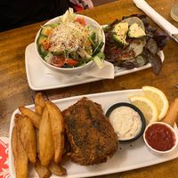 to fish and cactus at Cat Bar in Barcelona