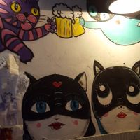 interior at Cat Bar in Barcelona