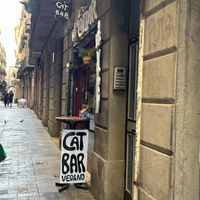 Outside   at Cat Bar in Barcelona