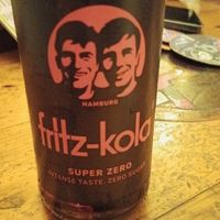 Fritz-kola zero at Cat Bar in Barcelona