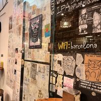 Atmosphere at Cat Bar in Barcelona