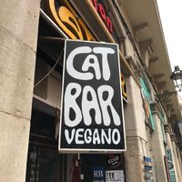 Cartel at Cat Bar in Barcelona