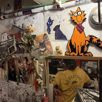  at Cat Bar in Barcelona