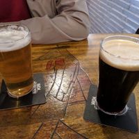 Pils and Black beers. at Cat Bar in Barcelona